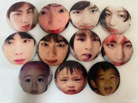 BTS Soft Enamel Pin Badge