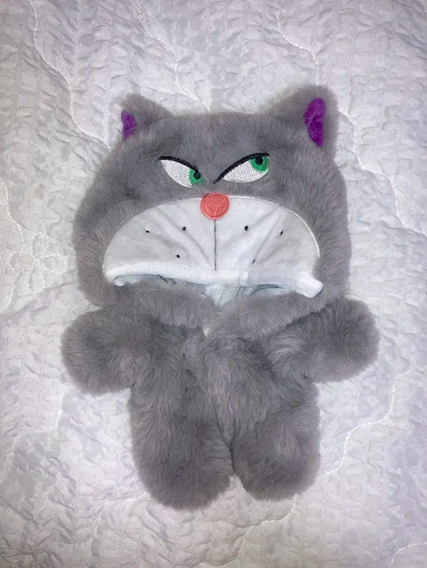 20cm doll clothes, cotton doll animal pajamas, non-attribute Lucifer cat costume