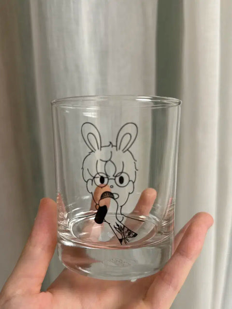 10cm Kwon Jung-yeol Glass Cup Unofficial Goods