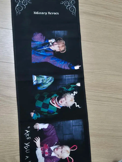 XDinary Heroes OVERTURE second-day concert photocard, message card, slogan - all as a set