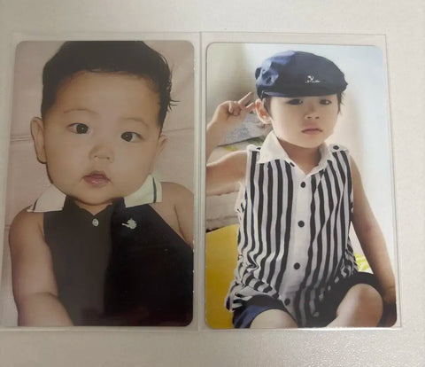 Dingdongz baby photocards, selling as a set.