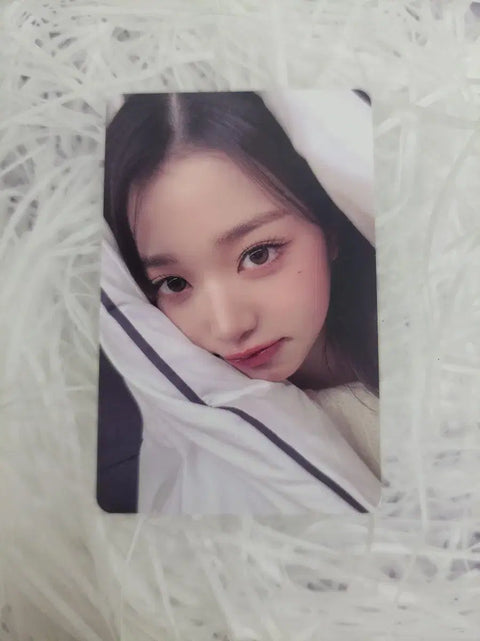 IVE EMPSI Makestar "It's Dangerous Outside the Blanket" Wonyoung photocard for sale.