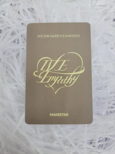 IVE EMpathy Makestar Gaeul "It's Dangerous Beyond the Blanket" photocard transfer