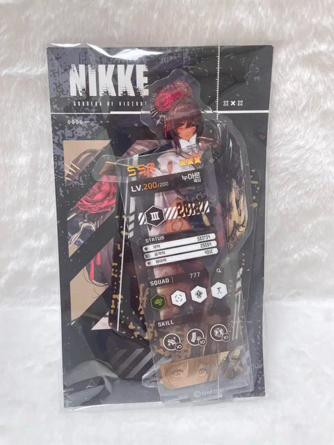 Nikke Noir Black Cat Acrylic Stand Korea Official Goods Easter Egg