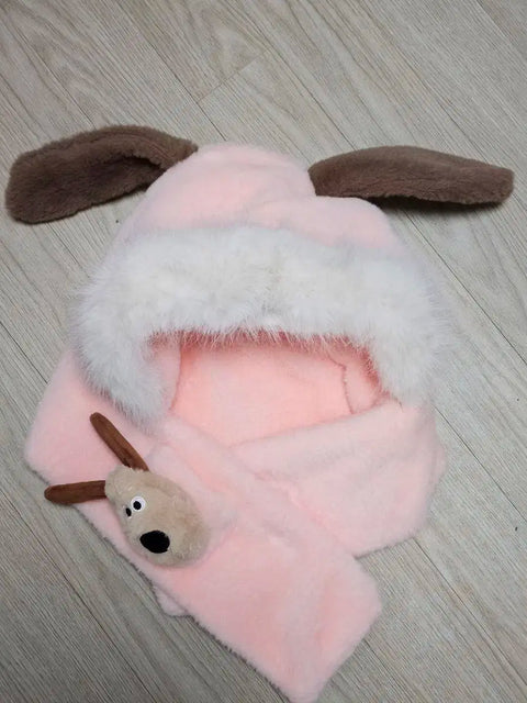 Wallace and Gromit Beanie Character Winter Hat Scarf Balaclava Fur Hat Dog