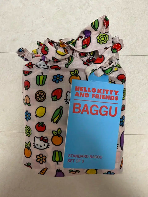 Baku - Baku Hello Kitty Standard Reusable Bag 3 Set
