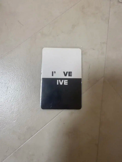 IVE Rei photocard