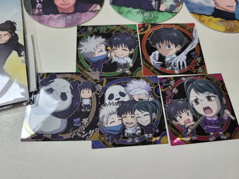 (Bulk) Jujutsu Kaisen Movie Hidden Inventory/Premature Death Coaster Sticker Ramune Yuta Gojo Geto Nanami