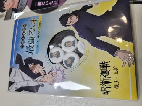 (Bulk) Jujutsu Kaisen Movie Hidden Inventory/Premature Death Coaster Sticker Ramune Yuta Gojo Geto Nanami