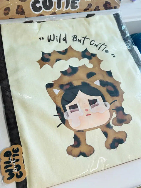 Crybaby Leopard Cat Series Shoulder Bag