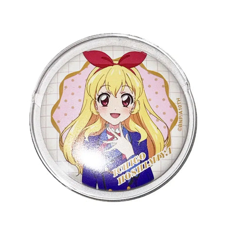 Aikatsu Hoshimiya Ichigo Lime Ichigo Full Birthday Can Badge Transfer Card Cover