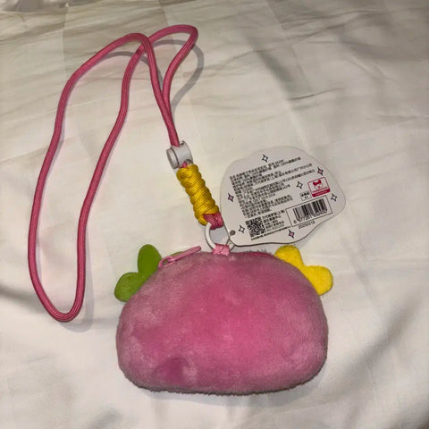 Bandai Tamagotchi Flowerchi Necklace Pouch Coin Purse
