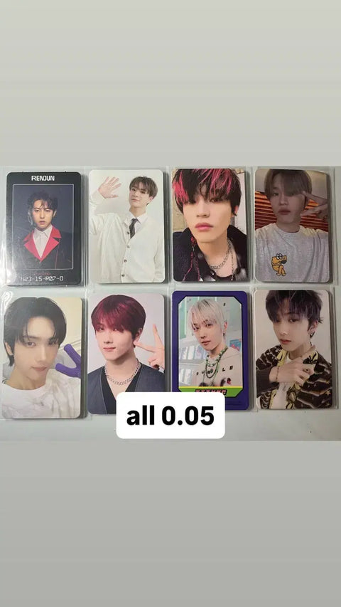 NCT 127 Dream Wish Photocards Johnny Taeyong Yuta Doyoung Renjun Jeno Haechan Jaemin Chenle Jisung Jaehee