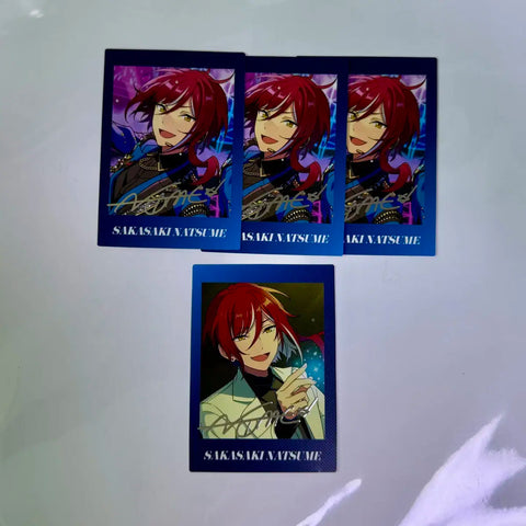 Until 9/17, limited-time sale! Ensemble Stars Sakasaki Natsume collaboration photo cards.
