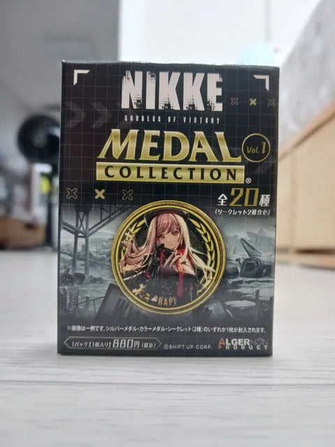 Victory Goddess Nikke Metal Badge Black Smith