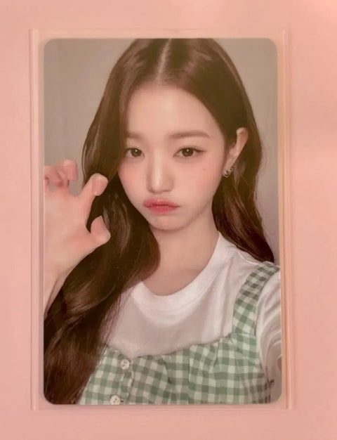IVE Jang Wonyoung Papa John's photocard