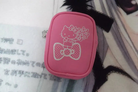 Gal, Himegal, Vintage Kitty, Hello Kitty, Kitty, Vintage Stationery Pouch, Dot, Pretty Girl