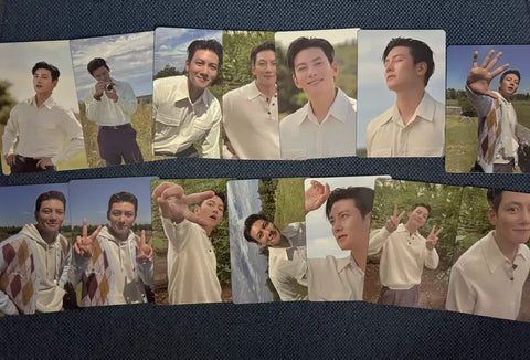 Ji Chang Wook fan meeting photocard official MD + official collect book transfer