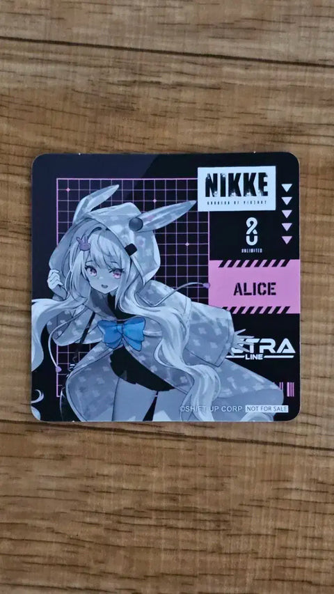Selling NIKKE GIGO collaboration Alice photocard.