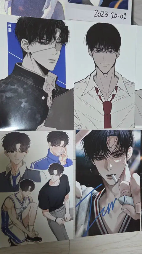 Garbage Time, Gapta, unofficial goods, print box, postcard, Bread Jun, Jeon Young-joong, Sung Joon-soo, Park Byung-chan