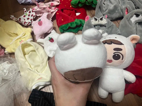EXO doll Baekhyun D.O. Doh Kyungsoo Pporam, Kyungkung + doll clothes