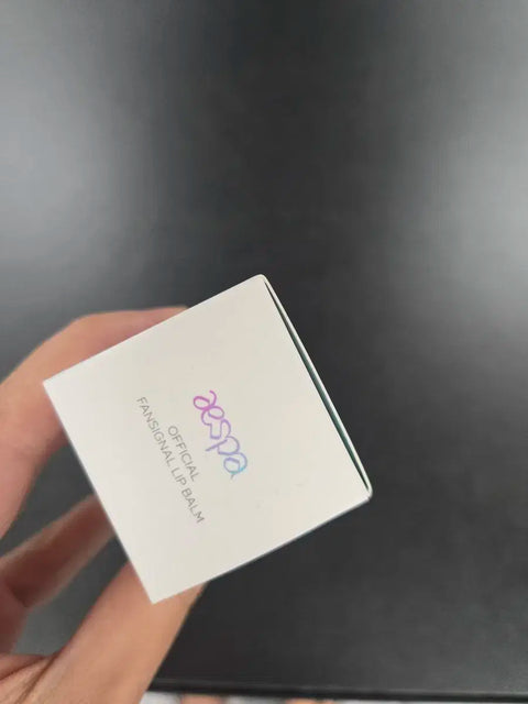 aespa lip balm, unopened new item