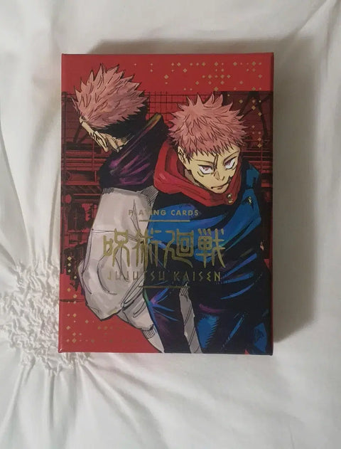Jujutsu Kaisen Gold Foil Playing Cards Full Set Gojo Itadori Nanami Okkotsu Megumi