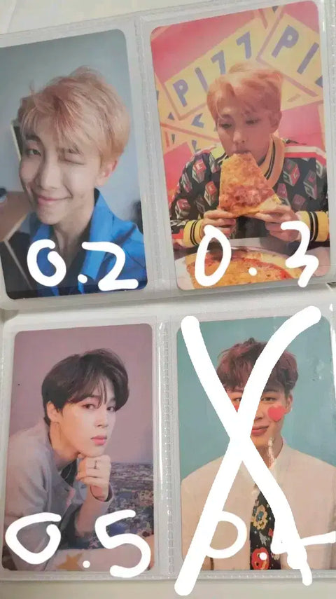 BTS official photocard