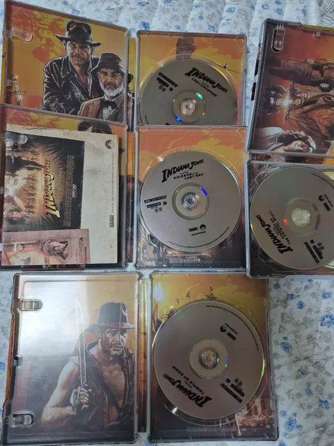 Indiana Jones series Steelbook Limited Edition