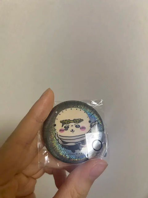 My Hero Academia Aizawa Chiikawa Rakko Collaboration Can Badge