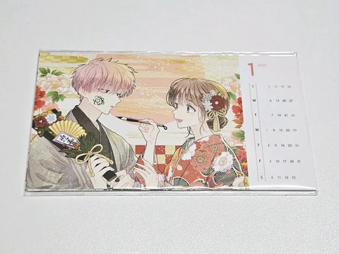 Mayqueen Comics Romance Manga 2025 Calendar Postcard