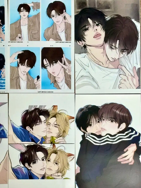 Rise Shonen Sungchan Wonbin Hachi-nim Photo Booth 8 sheets as a set