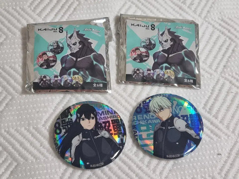 Kaiju No. 8 Ashiro Mina Reno Ichikawa Can Badge