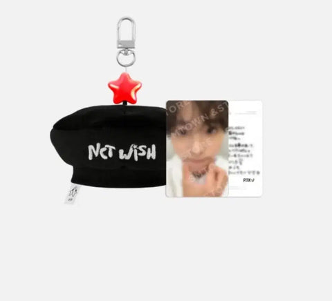 NCT WISH 1st Anniversary MD Beret Keyring Set Full Set Unopened Transfer