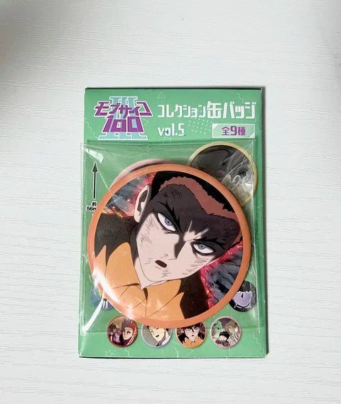 Mob Psycho 3rd Season Can Badge Shou