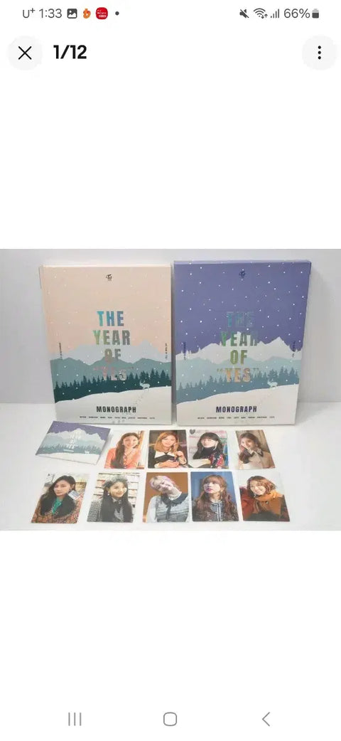 TWICE The Year of Yes Monograph Unopened Sealed from Korean