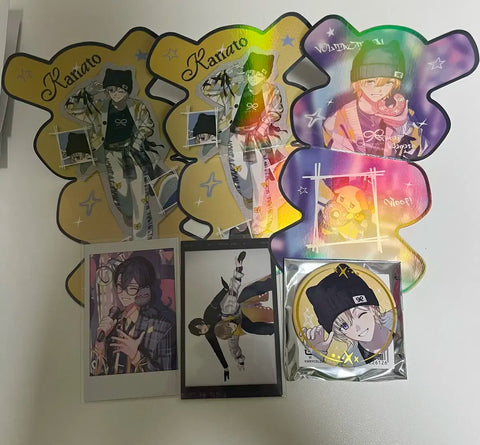 Voltaxion 3rd Anniversary Cheki, Can Badge, Special Kanato