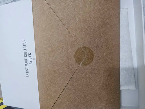 BTS V Artist-Made Brooch Set Face Unopened with Shipping Included Letter