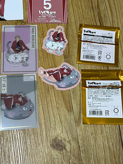 Haikyuu Nekoma Jump Festa Postcard Clear Card Sticker Paper Goods Kuroo Kenma Yaku