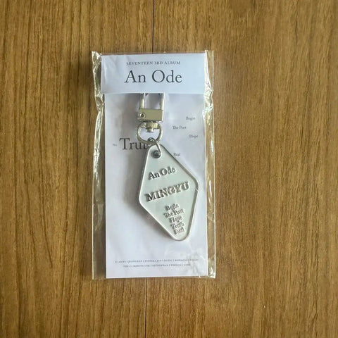 Seventeen Mingyu An Ode Showcase Keyring