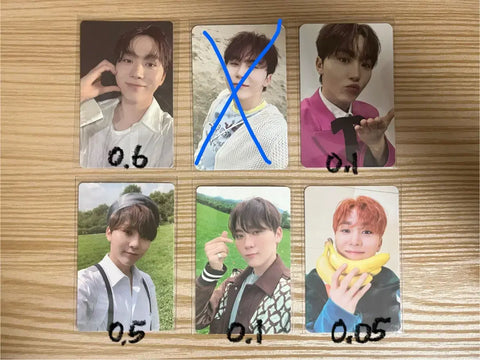 Seventeen photocard