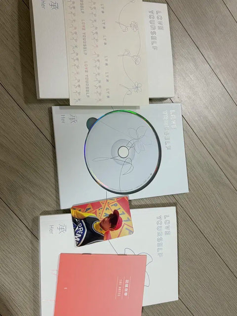 Love Yourself album/photocard/BTS/Jungkook