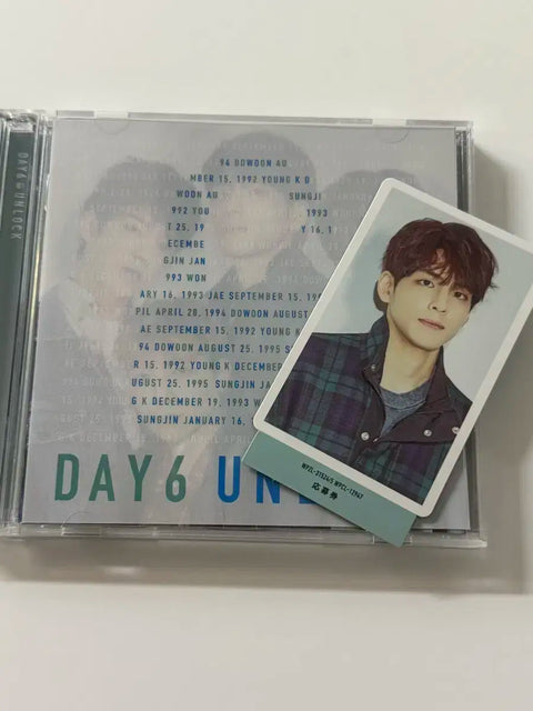 DAY6 UNLOCK First Press Limited Edition Album Photocard Wonpil For Sale