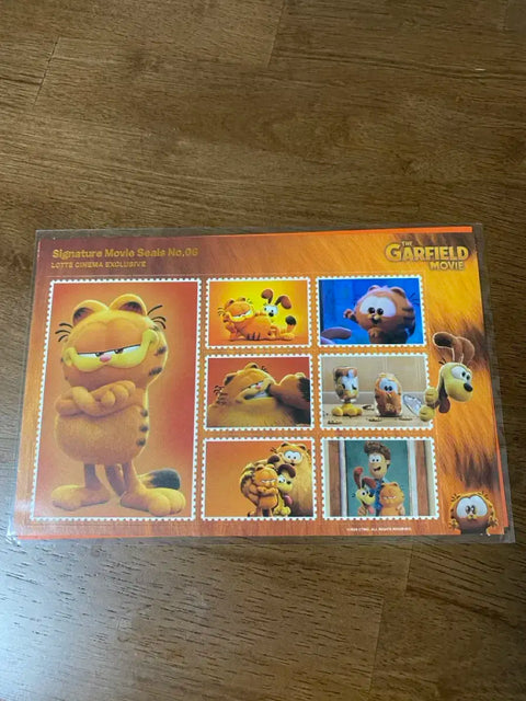 Lotte Cinema Garfield The Movie Signature Movie Seal