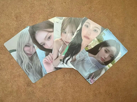 Fromis_9 Concert VIP Soundcheck Photocard Set
