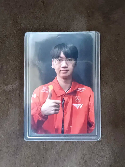 T1 Doran in person, tomato photocard, LCK cheering booth photocard.