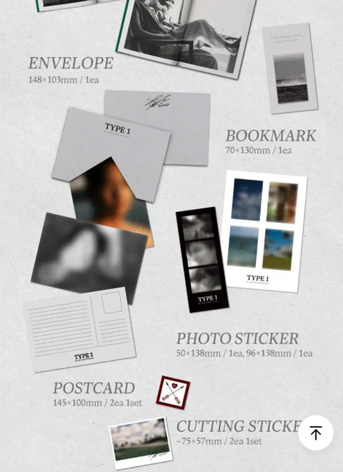 BTS V BTS V Photobook TYPE 1