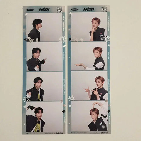 NCT Wish Riku Yushi Photoism Frame Photo Goods Life4Cut