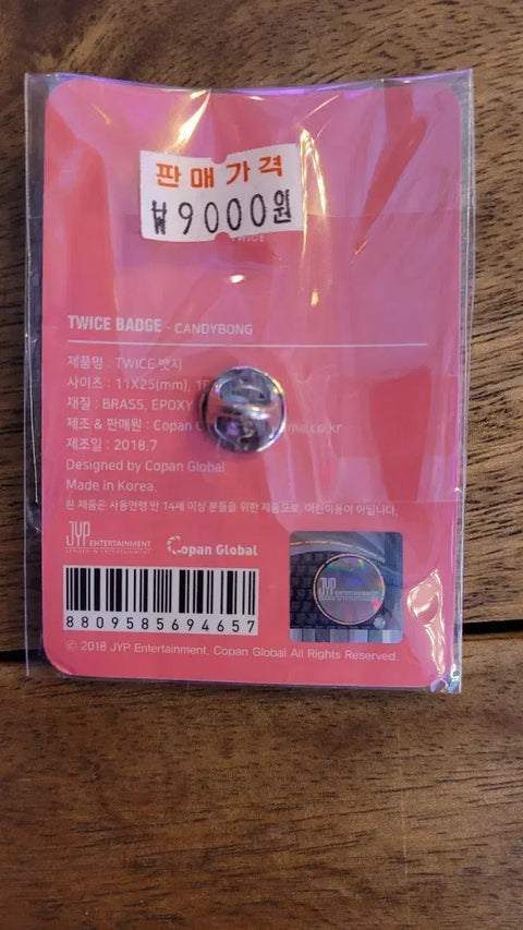 TWICE Dance Away Candy Pin Badge