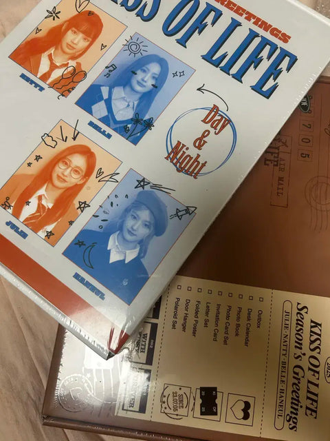 KISS OF LIFE 2024 2025 Season's Greetings Unopened Bulk Sale